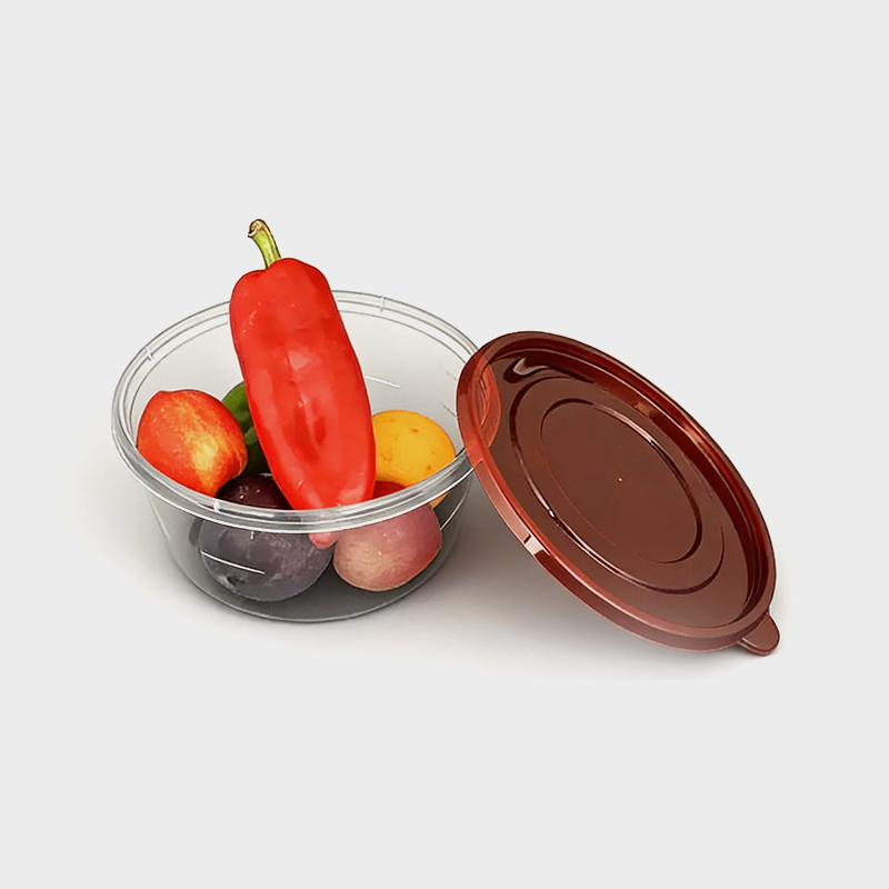 Fallfeste und bruchsichere runde versiegelte Box mit Deckel