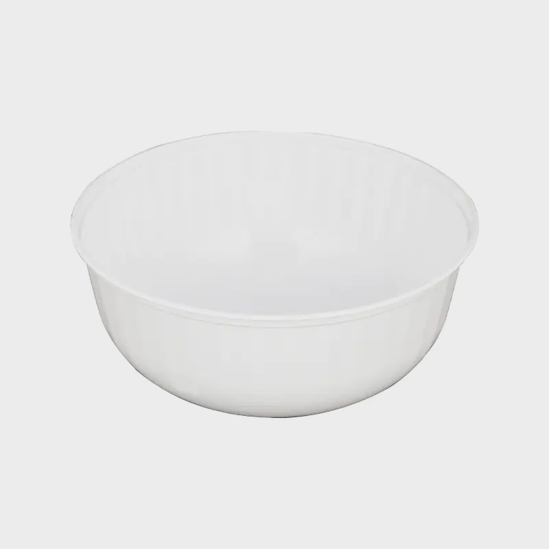 Transparenter und glatter Kuchenaufbewahrungsbehälter aus Kunststoff