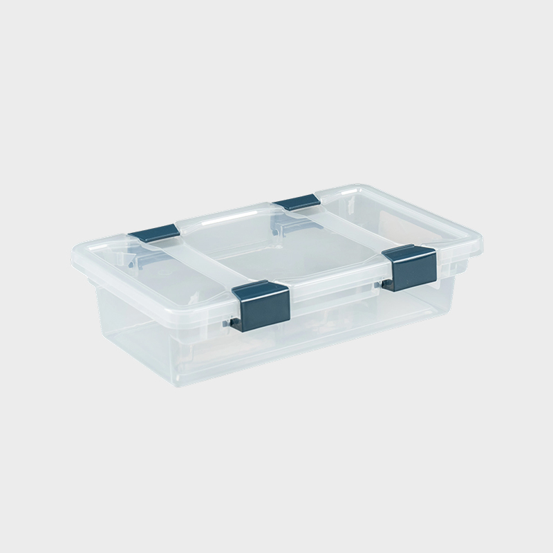 Kosmetik-Displaybox mit transparentem Deckel im Schubladenstil PFB002