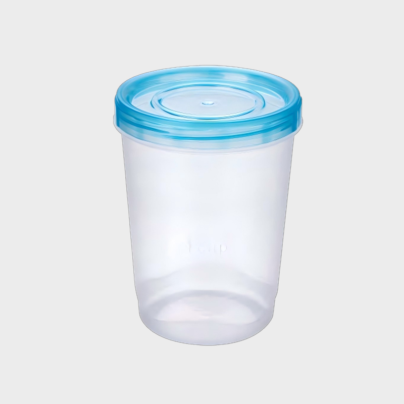 PFB020 946 ml (1 Quart) Hochzylinder-PP-Industrie-Aufbewahrungsbecher für gefrorene Desserts
